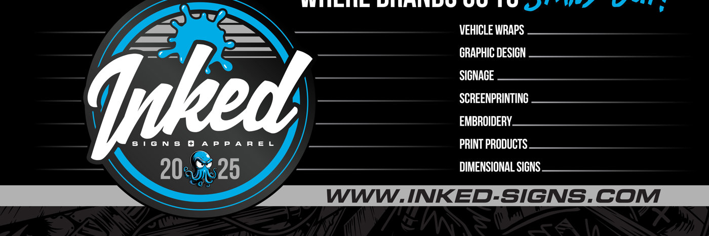 Inked Signs & Apparel banner