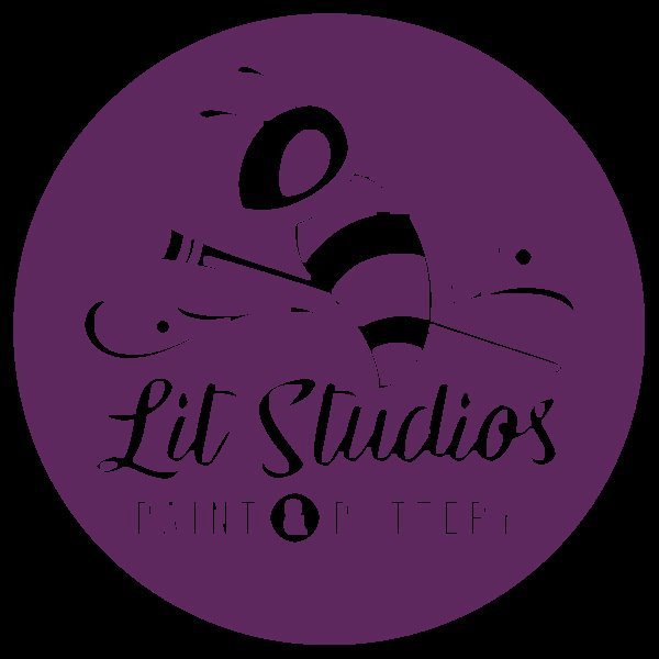 Lit Studios Paint and Pottery logo