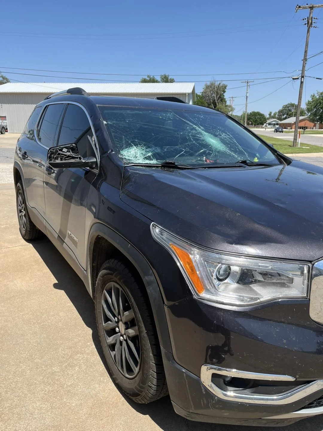 Before: Windshield Repair